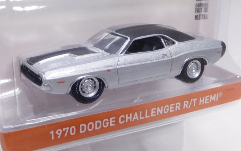 画像: 2020 GREENLIGHT ANNIVERSARY COLLECTION S9 【1970 DODGE CHALLENGER R/T HEMI】 SILVER/RR 