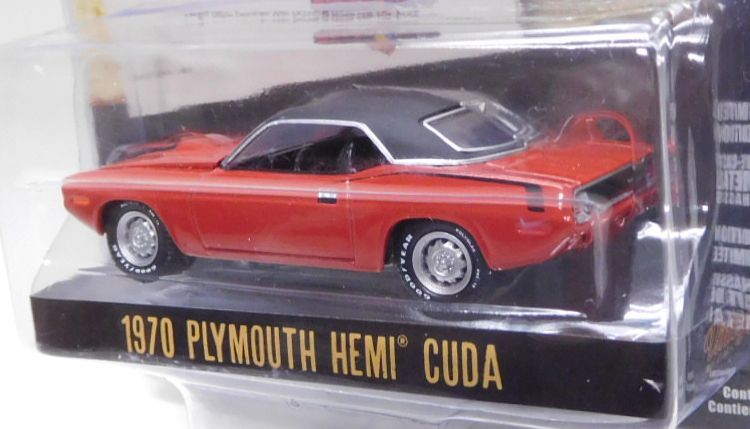 画像: 2020 GREENLIGHT VINTAGE AD CARS S1【1970 PLYMOUTH HEMI CUDA】 RED/RR 