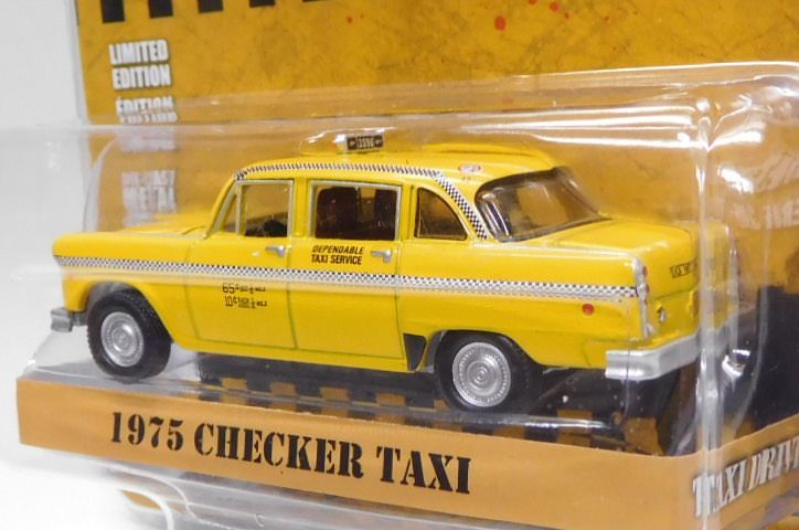 画像: 2020 GREENLIGHT HOLLYWOOD SERIES 26 【1975 CHECKER TAXI】 YELLOW/RR (TAXI DRIVER) 