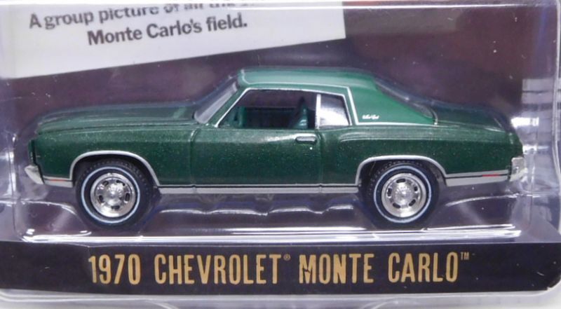 画像: 2020 GREENLIGHT VINTAGE AD CARS S2【1970 CHEVROLET MONTE CARLO】 DK.GREEN/RR 