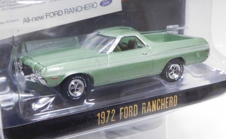 画像: 2020 GREENLIGHT VINTAGE AD CARS S1【1972 FORD RANCHERO】 GREENSILVER/RR 