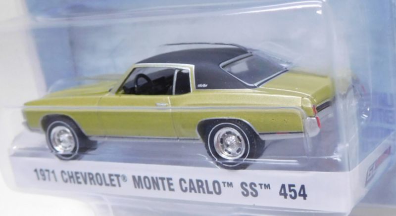 画像: 2020 GREENLIGHT GL MUSCLE S22 【1971 CHEVROLET MONTE CARLO SS 454】PALE LT.GREEN/RR 