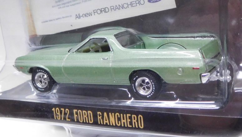 画像: 2020 GREENLIGHT VINTAGE AD CARS S1【1972 FORD RANCHERO】 GREENSILVER/RR 