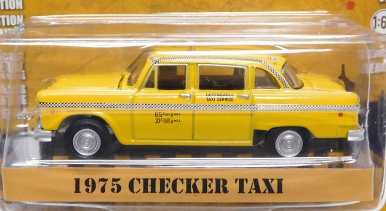 画像: 2020 GREENLIGHT HOLLYWOOD SERIES 26 【1975 CHECKER TAXI】 YELLOW/RR (TAXI DRIVER) 