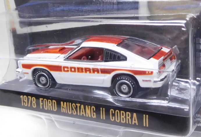 画像: 2020 GREENLIGHT VINTAGE AD CARS S1【1978 FORD MUSTANG II COBRA II】 WHITE/RR 