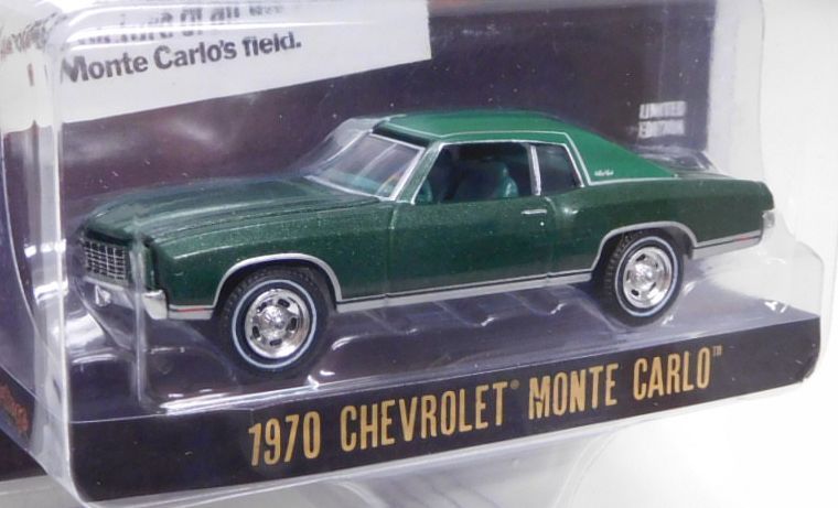 画像: 2020 GREENLIGHT VINTAGE AD CARS S2【1970 CHEVROLET MONTE CARLO】 DK.GREEN/RR 