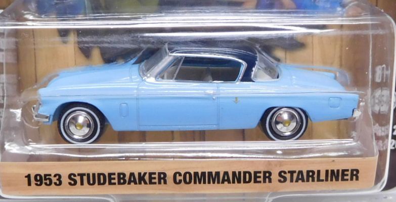 画像: 2020 GREENLIGHT HOLLYWOOD SERIES 26 【1953 STUDEBAKER COMMANDER STARLINER】 LT.BLUE/RR (HOME IMPROVEMENT) 