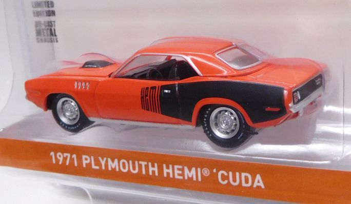 画像: 2020 GREENLIGHT ANNIVERSARY COLLECTION S9 【1971 PLYMOUTH HEMI CUDA】 RED/RR 