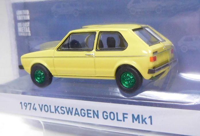 画像: 2020 GREENLIGHT ANNIVERSARY COLLECTION S9 【1974 VOLKSWAGEN GOLF Mk1】 YELLOW/RR (GREEN MACHINE)