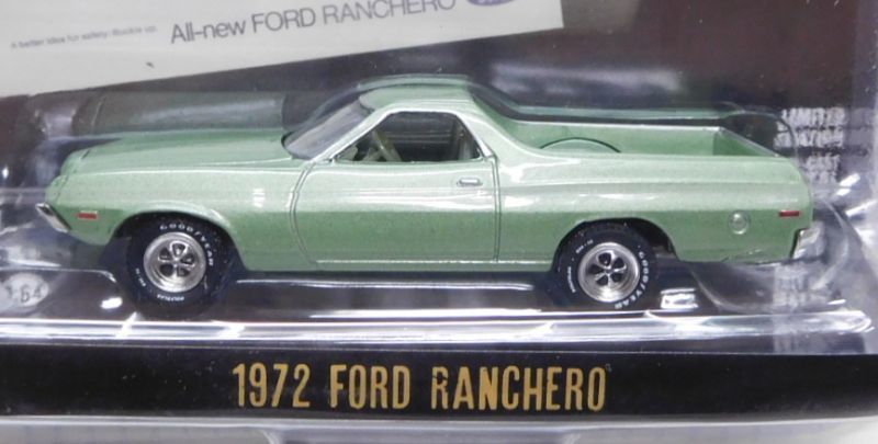 画像: 2020 GREENLIGHT VINTAGE AD CARS S1【1972 FORD RANCHERO】 GREENSILVER/RR 