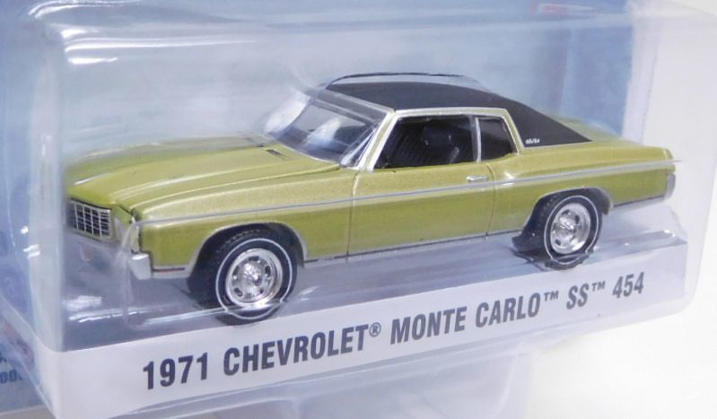 画像: 2020 GREENLIGHT GL MUSCLE S22 【1971 CHEVROLET MONTE CARLO SS 454】PALE LT.GREEN/RR 