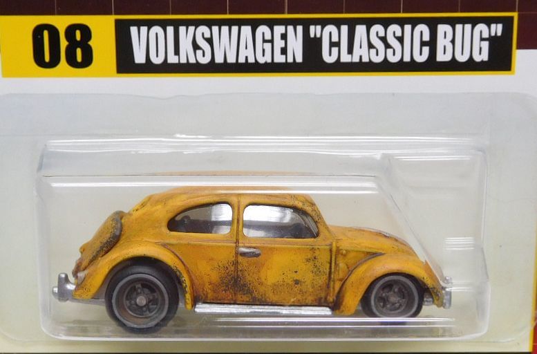 画像: SARA KUSTOM "BEE FIGHTER" 【VOLKSWAGEN"CLASSIC BUG" (カスタム完成品）】 サビ-YELLOW/RR （送料サービス適用外） 