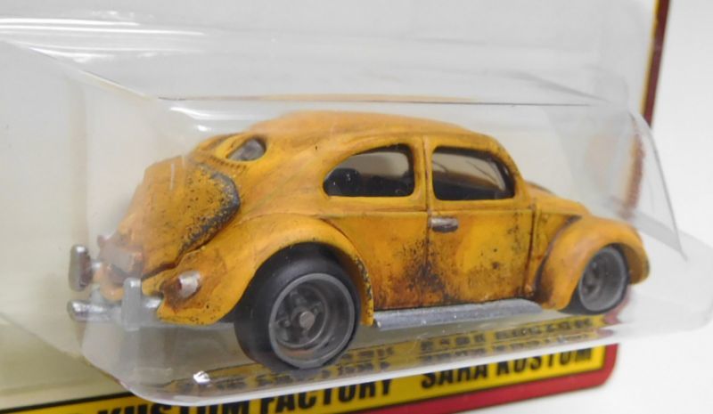 画像: SARA KUSTOM "BEE FIGHTER" 【VOLKSWAGEN"CLASSIC BUG" (カスタム完成品）】 サビ-YELLOW/RR （送料サービス適用外） 