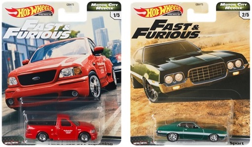 画像: 2020 HW PREMIUM FAST & FURIOUS 【Gアソート"MOTOR CITY MUSCLE" (5種セット）】Ford F-150 SVT Lightning/'61 Impala/'72 Ford Gran Torino Sport/'87 Buick Grand National GNX/'66 Chevy Nova