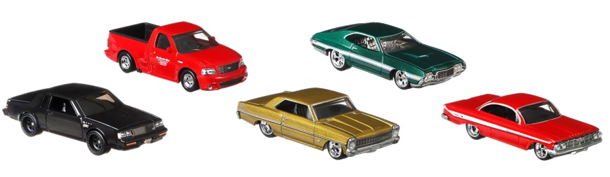 画像: 2020 HW PREMIUM FAST & FURIOUS 【Gアソート"MOTOR CITY MUSCLE" (5種セット）】Ford F-150 SVT Lightning/'61 Impala/'72 Ford Gran Torino Sport/'87 Buick Grand National GNX/'66 Chevy Nova