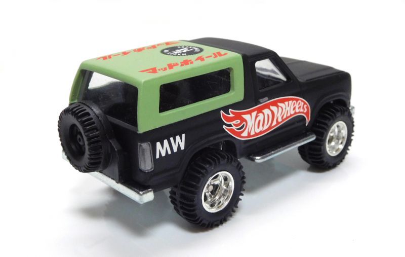 画像: MAD WHEELS (マッドホイール） 【'85 FORD BRONCO (カスタム完成品）】FLAT BLACK-GREEN/RR （送料サービス適用外） 