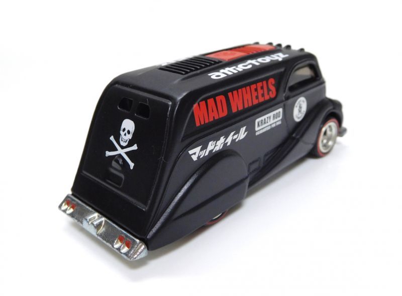 画像: MAD WHEELS (マッドホイール） 【DECO DELIVERY (カスタム完成品）】FLAT BLACK/RR （送料サービス適用外） 