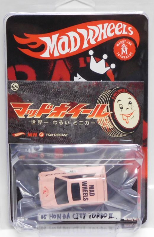 画像: MAD WHEELS (マッドホイール） 【'85 HONDA CITY TURBO II(カスタム完成品）】FLAT PINK/RR （送料サービス適用外） 