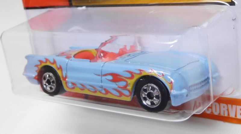 画像: 2019 TARGET EXCLUSIVE THROWBACK RETRO SERIES2 【'55 CORVETTE】LT.BLUE/BW