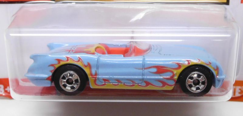 画像: 2019 TARGET EXCLUSIVE THROWBACK RETRO SERIES2 【'55 CORVETTE】LT.BLUE/BW