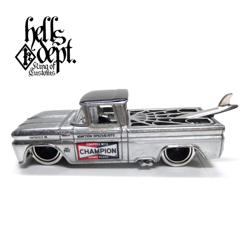 画像: HELLS DEPT 2020 - JDC13 【CUSTOM '62 CHEVY PICKUP (カスタム完成品）】ZAMAC/WMT （送料サービス適用外）