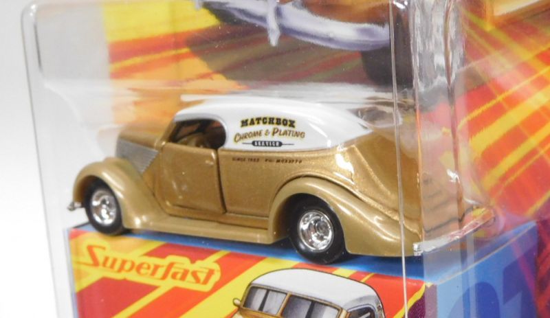 画像: 2020 MATCHBOX SUPERFAST 【1936 FORD SEDAN CUSTOM】 GOLD/RR (予約不可）