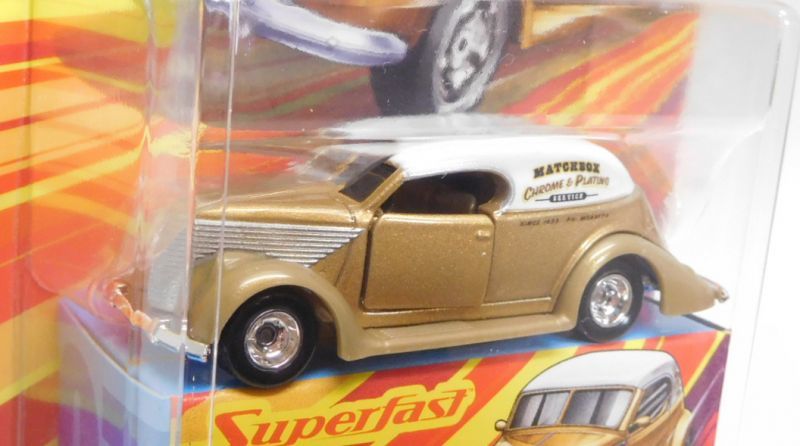 画像: 2020 MATCHBOX SUPERFAST 【1936 FORD SEDAN CUSTOM】 GOLD/RR (予約不可）