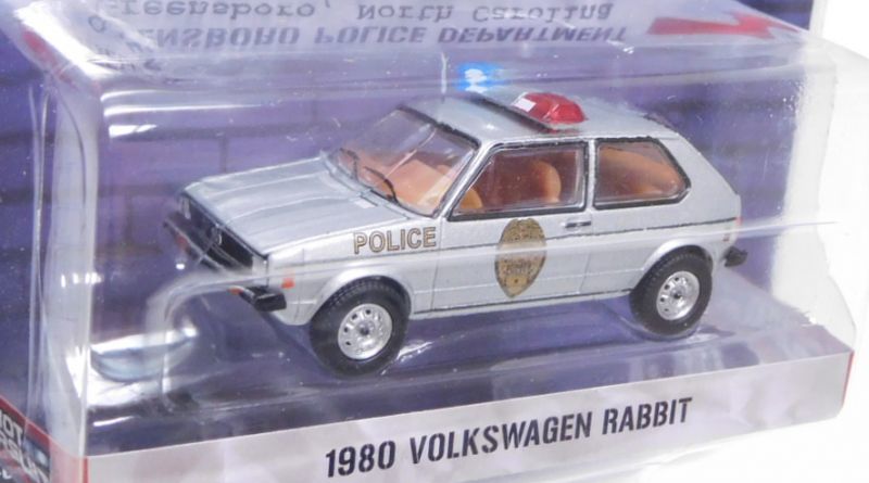 画像: 2020 GREENLIGHT HOT PURSUIT S34 【1980 VOLKSWAGEN RABBIT】 SILVER/RR (GREENSBORO POLICE DEPARTMENT)