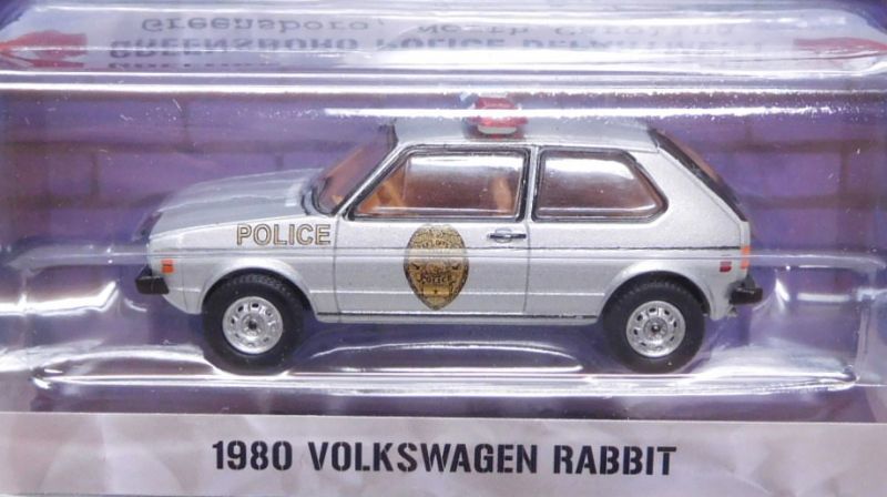 画像: 2020 GREENLIGHT HOT PURSUIT S34 【1980 VOLKSWAGEN RABBIT】 SILVER/RR (GREENSBORO POLICE DEPARTMENT)