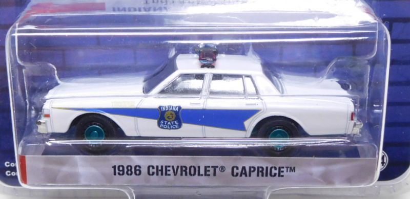 画像: 2020 GREENLIGHT HOT PURSUIT S33 【1986 CHEVROLET CAPRICE】 WHITE/RR (INDIANA STATE POLICE)(GREEN MACHINE)