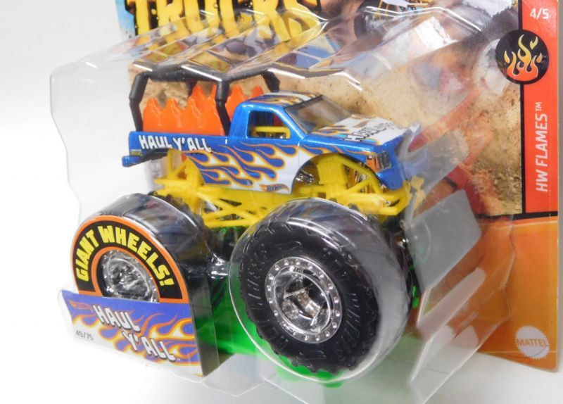 画像: 2020 HW MONSTER TRUCKS! 【HAUL Y'ALL】BLUE (includes CRUSHABLE CAR)(NEW FOR 2020）