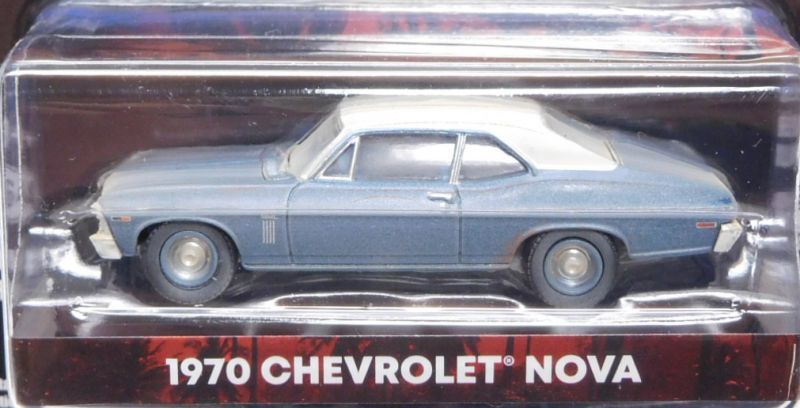 画像: 2020 GREENLIGHT HOLLYWOOD SERIES 27 【1970 CHEVROLET NOVA】 PALE BLUE-WHITE/RR (BEVERLY HILLS COP) 