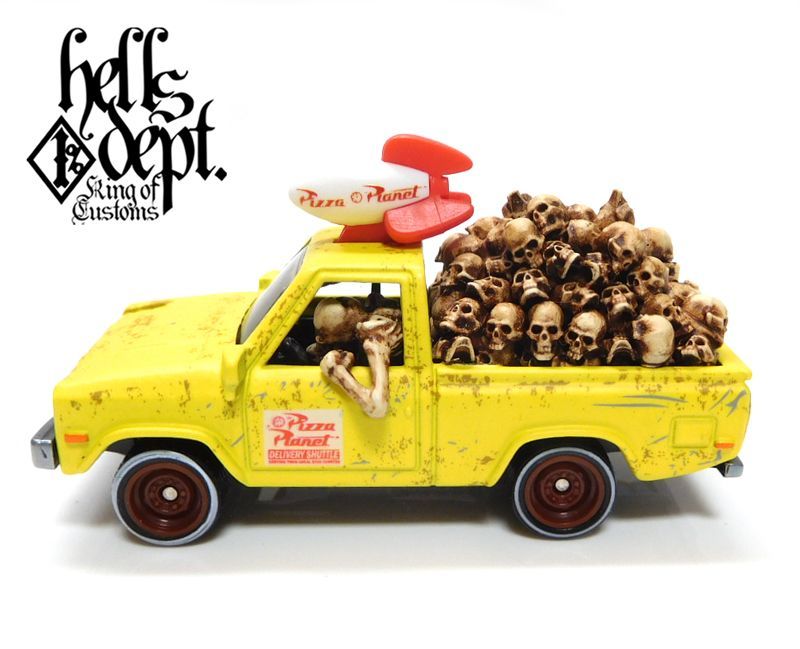 画像: HELLS DEPT 2020 - JDC13 【TOY STORY PIZZA PLANET "DELIVERY FROM HELL" (カスタム完成品）】YELLOW/RR （送料サービス適用外）