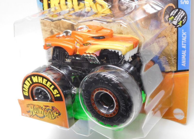 画像: 2020 HW MONSTER TRUCKS! 【HOTWEILER】ORANGE (includes CRUSHABLE CAR)(NEW FOR 2020）