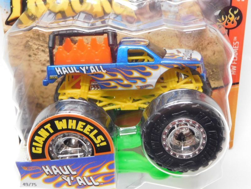 画像: 2020 HW MONSTER TRUCKS! 【HAUL Y'ALL】BLUE (includes CRUSHABLE CAR)(NEW FOR 2020）