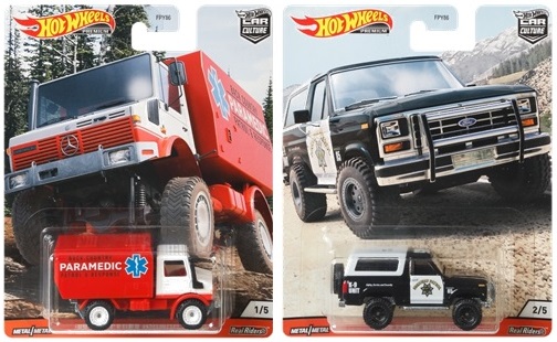 画像: 2020 HW CAR CULTURE 【Qアソート ALL TERRAIN  (5種セット）】 LAND ROVER DEFENDER 110 HARD TOP/PORSCHE 959 (1986)/'85 FORD BRONCO/'67 OFF ROAD CAMARO/'88 MERCEDES UNIMOG U1300