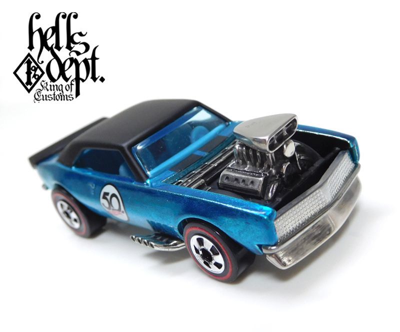 画像: HELLS DEPT 2020 - JDC13 【'67 CAMARO "MAD CUSTOM" (カスタム完成品）】SPEC.BLUE/RL （送料サービス適用外）