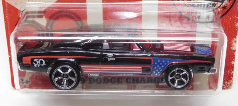 画像: 2018 WALMART EXCLUSIVE STARS AND STRIPES COLLECTION 【'69 DODGE CHARGER】BLACK/MC5