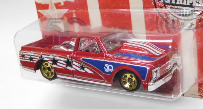 画像: 2018 WALMART EXCLUSIVE STARS AND STRIPES COLLECTION 【CHEVROLET C10】RED/5SP