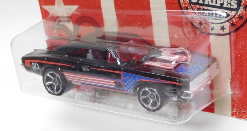 画像: 2018 WALMART EXCLUSIVE STARS AND STRIPES COLLECTION 【'69 DODGE CHARGER】BLACK/MC5