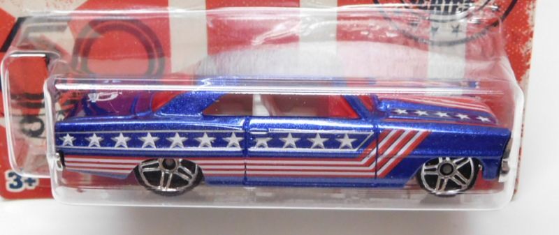 画像: 2018 WALMART EXCLUSIVE STARS AND STRIPES COLLECTION 【CHEVY NOVA】BLUE/PR5