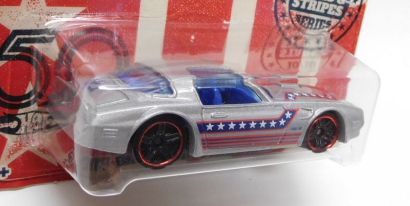 画像: 2018 WALMART EXCLUSIVE STARS AND STRIPES COLLECTION 【1977 PONTIAC FIREBIRD】GRAY/PR5