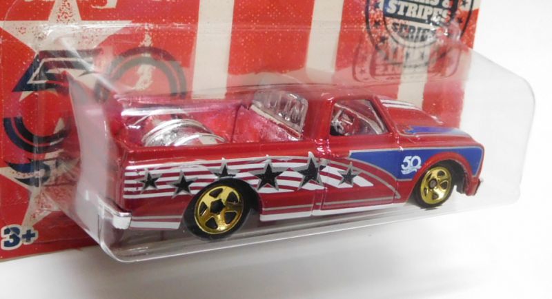 画像: 2018 WALMART EXCLUSIVE STARS AND STRIPES COLLECTION 【CHEVROLET C10】RED/5SP