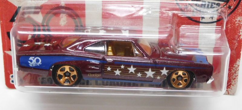 画像: 2018 WALMART EXCLUSIVE STARS AND STRIPES COLLECTION 【'69 DODGE CORONET SUPERBEE】DK.BROWN/5SP