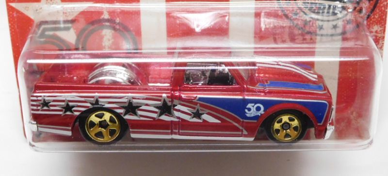 画像: 2018 WALMART EXCLUSIVE STARS AND STRIPES COLLECTION 【CHEVROLET C10】RED/5SP