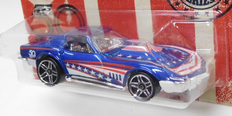 画像: 2018 WALMART EXCLUSIVE STARS AND STRIPES COLLECTION 【'69 CHEVROLET CORVETTE】BLUE/PR5