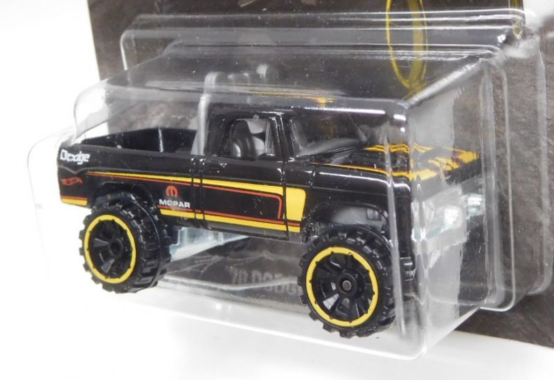 画像: 2018 WALMART EXCLUSIVE "MOPAR"【'70 DODGE POWER WAGON】BLACK/OR6SP