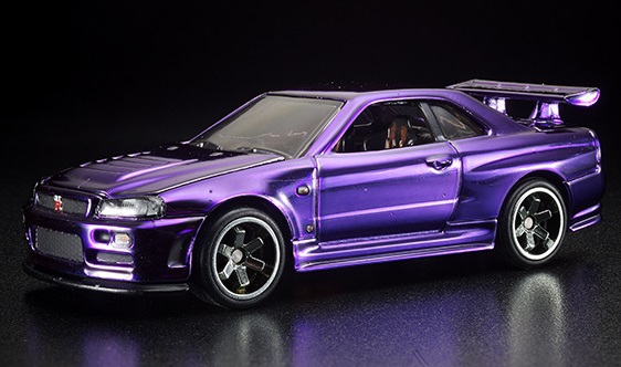 画像: 2020 RLC EXCLUSIVE MEMBERSHIP CAR 【NISSAN SKYLINE GT-R (BNR34)】 SPEC.PURPLE/RR(ワッペン付き） (お一人様1個まで）(予約不可）