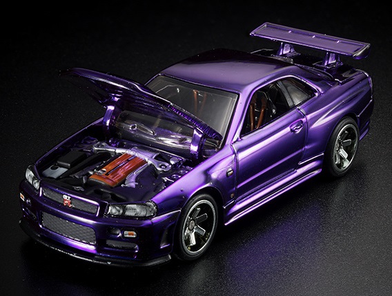 画像: 2020 RLC EXCLUSIVE MEMBERSHIP CAR 【NISSAN SKYLINE GT-R (BNR34)】 SPEC.PURPLE/RR(ワッペン付き） (お一人様1個まで）(予約不可）