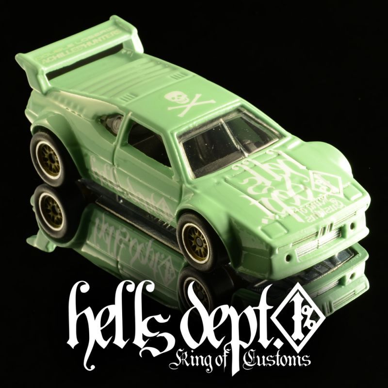 画像: HELLS DEPT 2020 - DOUBLE LOSER[S] 【BMW M1 (カスタム完成品）】MINT GREEN/RR （送料サービス適用外）